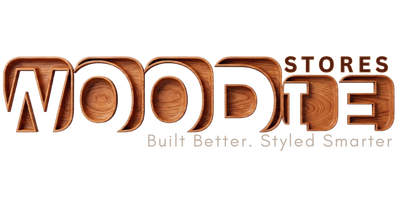 Woodie Store logo – premium Chinioti furniture brand offering handmade Sheesham wood furniture in Pakistan