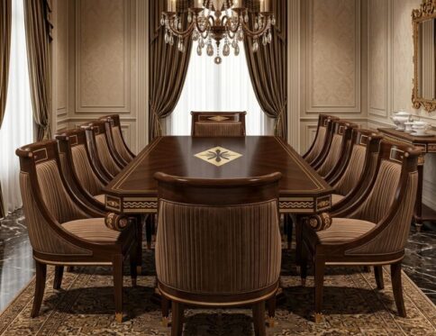 Royal Executive Sheesham 10-Seater Dining Set