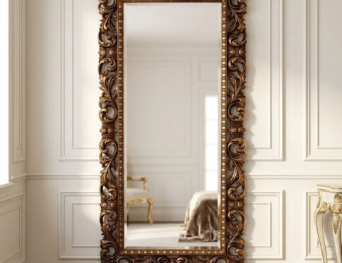Sovereign Full-Length Baroque Floor Mirror