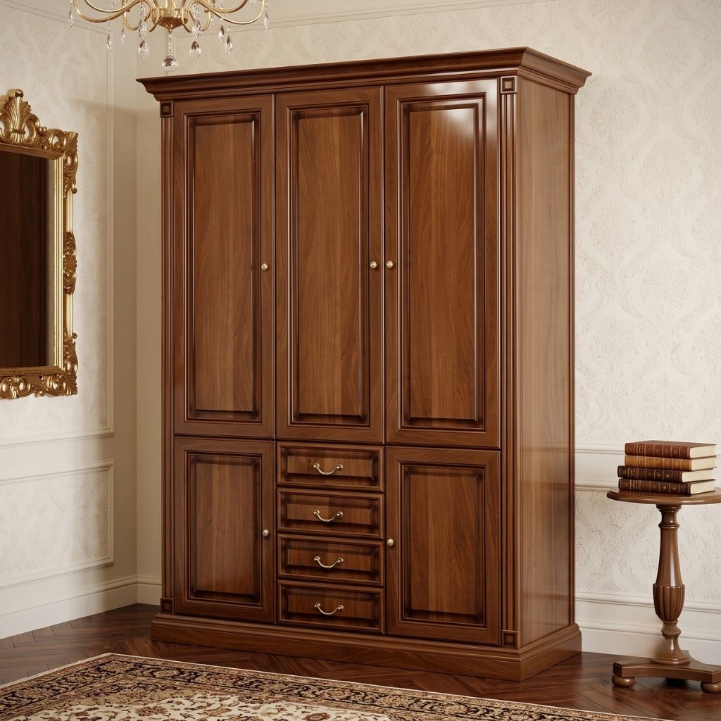 Florentine Executive 5-Door Wardrobe Combination