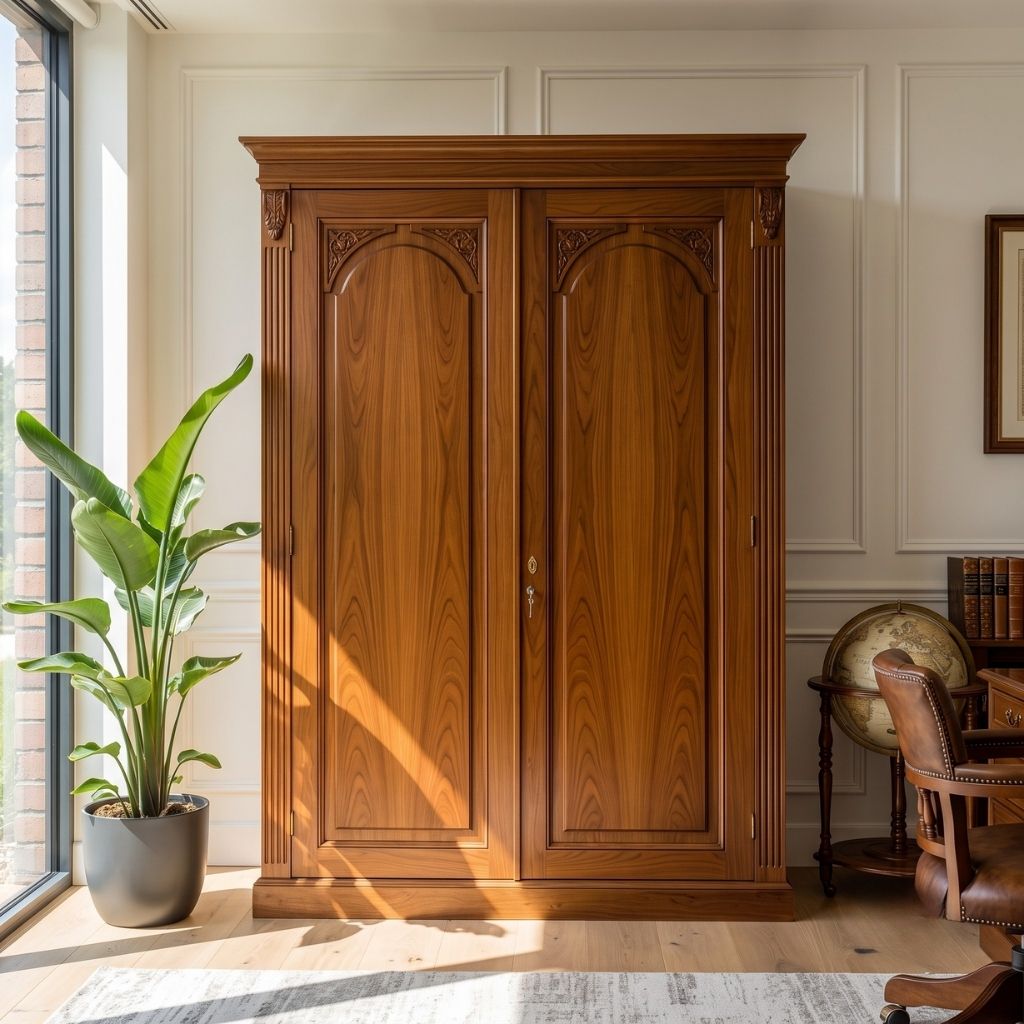 Classic Shahi 2-Door Arched Wardrobe