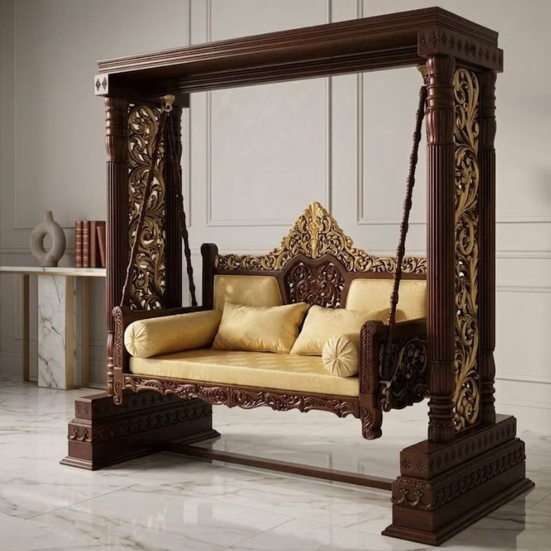 Imperial Crown Gold & Walnut Swing Imperial Crown Gold & Walnut Swing