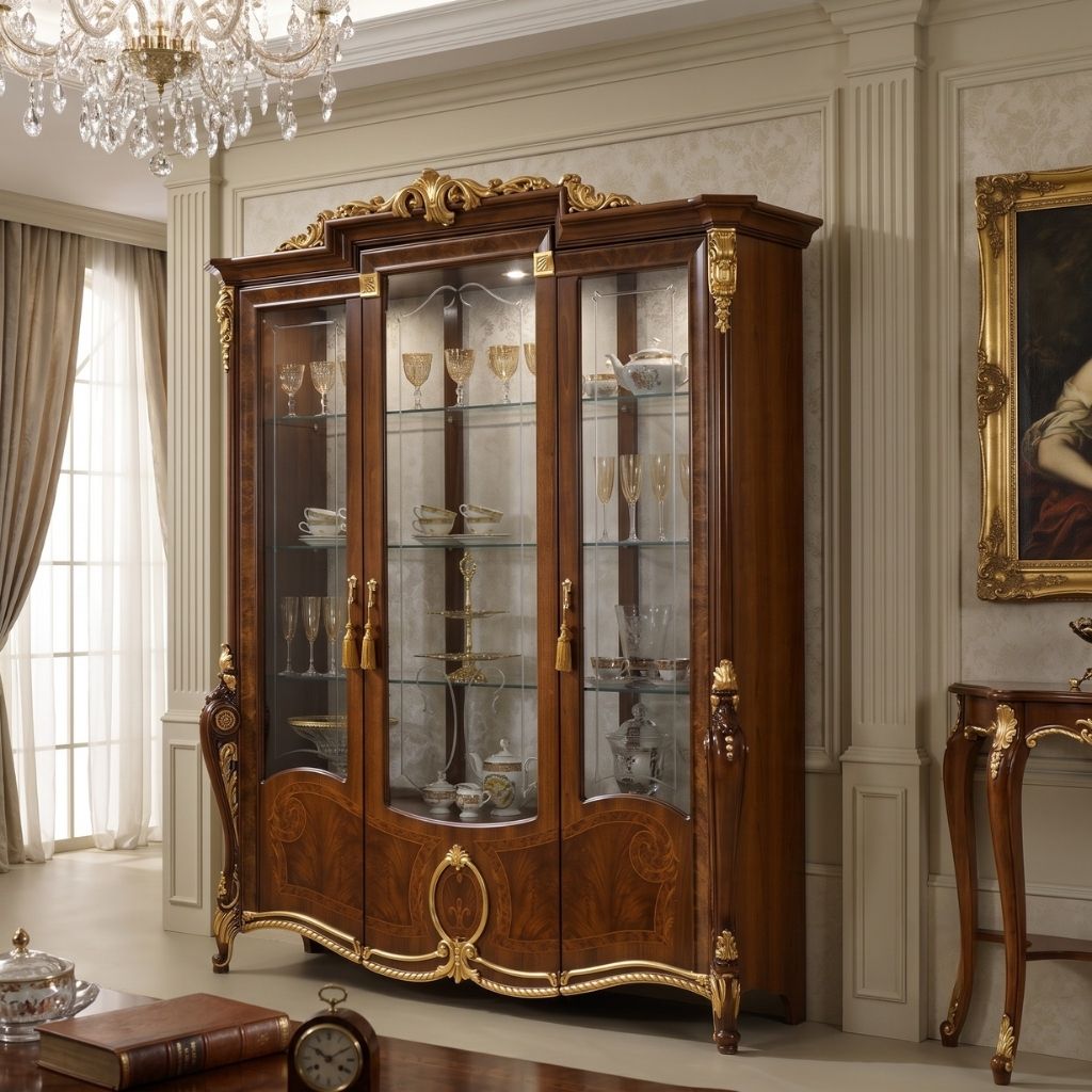 Classic Shahi 2-Door Arched Wardrobe