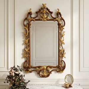 Venetian Vine & Leaf Antique Gold Mirror