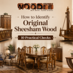 How to identify original Sheesham wood furniture guide by Woodie Stores