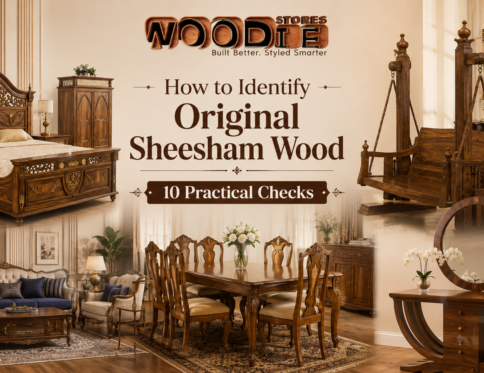 How to identify original Sheesham wood furniture guide by Woodie Stores