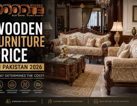 Wooden furniture in Pakistan by Woodie Stores