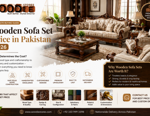 wooden sofa set price in Pakistan